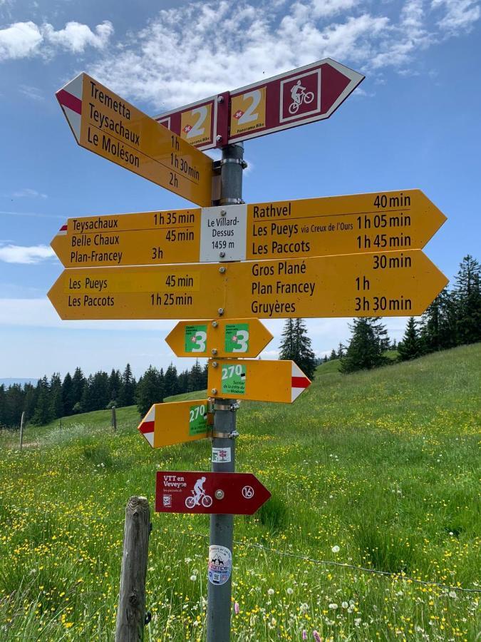 Boutique Hotel Corbetta - Spa 60M2 - La Montagne A 5 Minutes De L'Autoroute A12 Aux Paccots Sur Montreux - Nouveau Loft Familial - Profitez Du Lac Leman Et Des Montagnes En Meme Temps Les Paccots Zewnętrze zdjęcie